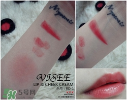 visee唇頰兩用膏怎么用？visee唇頰兩用膏使用方法
