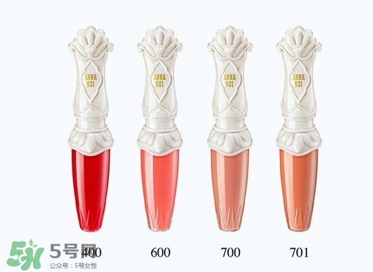 安娜蘇防曬唇蜜色號 安娜蘇防曬唇蜜試色