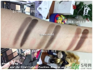 three2017春季彩妝有哪些？three2017春季彩妝試色