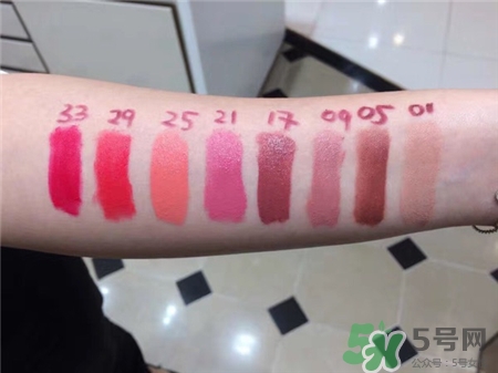 Burberry2017春季絲絨液體唇釉色號 巴寶莉2017春季唇釉試色 Burberry2017春季絲絨液體唇釉色號 巴寶莉2017春季唇釉試色