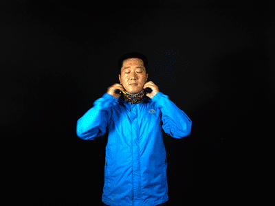 buff百福魔術頭巾怎么戴？buff魔術頭巾戴法