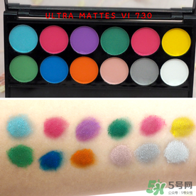 sleek眼影多少錢？sleek眼影真假鑒別與試色