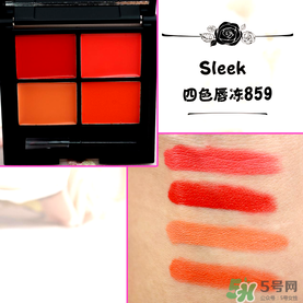 sleek唇釉怎么樣？sleek唇凍怎么樣？