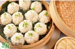 糯米圓子的熱量是多少？一個(gè)糯米丸子的熱量