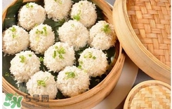 一斤糯米可以做多少個(gè)糯米丸子？一斤糯米可以做多少糯米圓子？