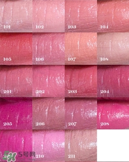 紀(jì)梵希小羊皮口紅試色大全 紀(jì)梵?？诩t哪個(gè)顏色好看