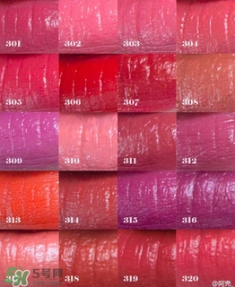 紀(jì)梵希小羊皮口紅試色大全 紀(jì)梵?？诩t哪個(gè)顏色好看