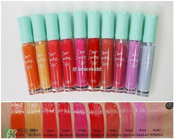 愛麗小屋2017春季彩妝有哪些？愛麗小屋2017春季彩妝試色