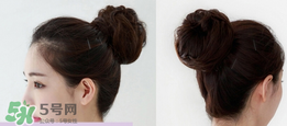 假發(fā)怎么扎丸子頭？假發(fā)丸子頭包怎么帶