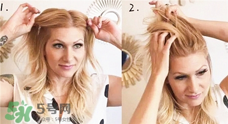 半花瓣頭怎么扎?半花瓣頭的扎法圖解 半花瓣頭怎么扎?半花瓣頭的扎法圖解