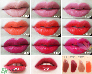 阿瑪尼唇彩試色大全_阿瑪尼唇彩哪個色號好看 阿瑪尼唇彩試色大全_阿瑪尼唇彩哪個色號好看