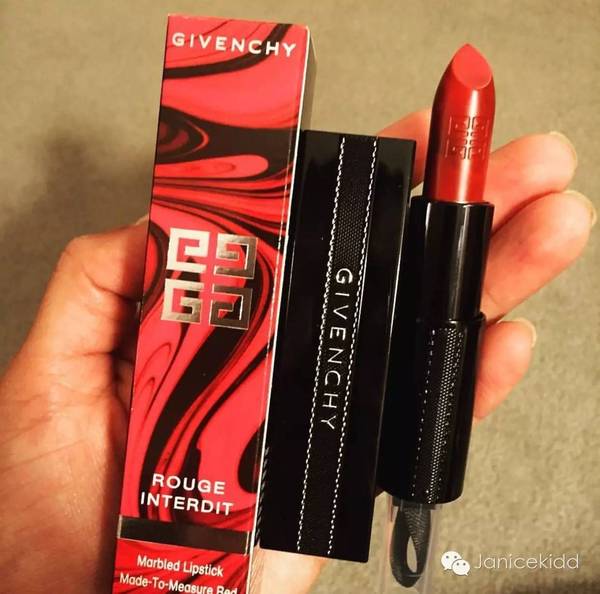 紀(jì)梵希2017全新禁忌之吻色號 紀(jì)梵希2017年全新禁忌之吻試色