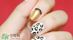 豹紋美甲圖片2017 豹紋美甲怎么畫 豹紋美甲圖片2017 豹紋美甲怎么畫