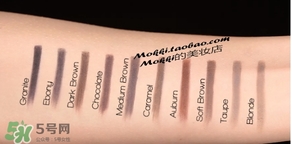 anastasia眉筆色號(hào)試色 anastasia眉筆試色圖 anastasia眉筆色號(hào)試色 anastasia眉筆試色圖