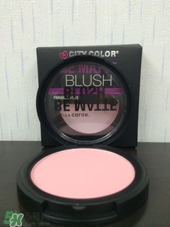 CityColor腮紅怎么樣？CityColor腮紅好用嗎