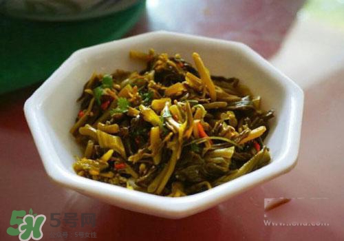 孕婦可以吃腌菜嗎？孕婦吃腌菜對胎兒有影響嗎？