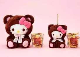 godiva2017情人節(jié)巧克力多少錢(qián)？sanrio和?歌帝梵合作情人節(jié)巧克力