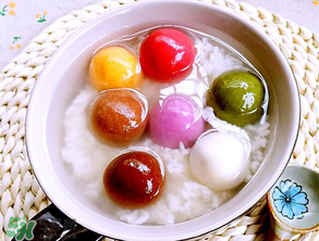五彩湯圓怎么做？五彩湯圓的做法