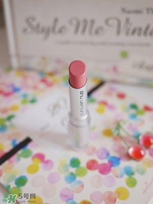 植村秀豆沙色口紅色號是幾號色？植村秀豆沙色口紅試色