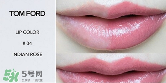 tom ford豆沙色口紅色號是幾號色？湯姆福特豆沙色口紅試色