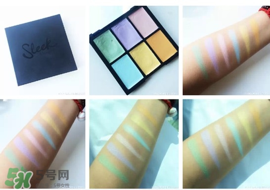 sleek修容色號試色 sleek修容粉試色圖 sleek修容色號試色 sleek修容粉試色圖