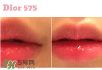 迪奧唇釉575試色圖片 迪奧575唇釉試色 迪奧唇釉575試色圖片 迪奧575唇釉試色