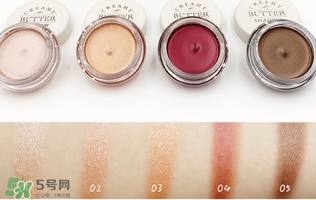 apieu黃油奶油眼影膏色號(hào)試色 apieu黃油奶油眼影膏試色圖