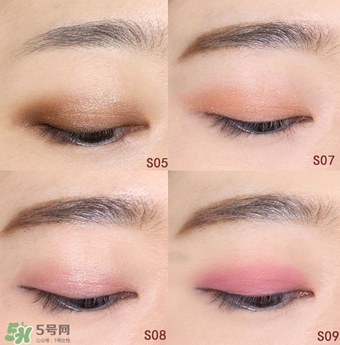 unny眼影膏色號(hào)試色 unny眼影膏試色圖