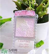 canmake花瓣高光怎么用？canmake花瓣雕刻高光使用方法