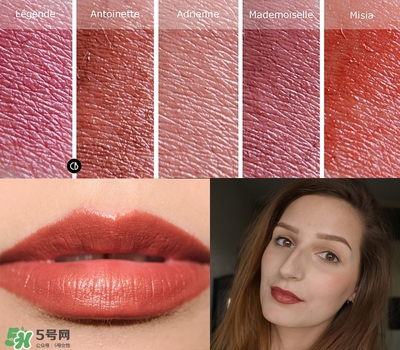 好看的棕紅色口紅有哪些？棕紅色口紅推薦