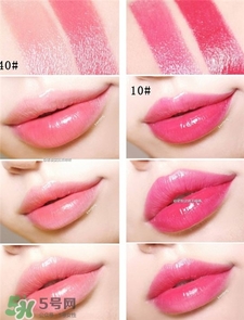 資生堂心機(jī)雙色口紅色號(hào) 資生堂雙色口紅試色