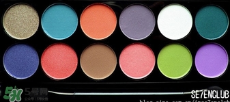 sleek日落盤(pán)眼影色號(hào)試色 sleek日落眼影盤(pán)試色圖