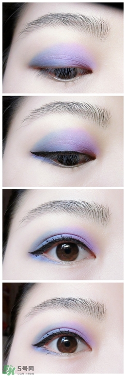 sleek日落盤(pán)眼影色號(hào)試色 sleek日落眼影盤(pán)試色圖