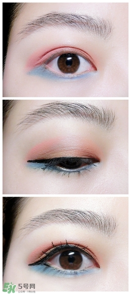 sleek日落盤(pán)眼影色號(hào)試色 sleek日落眼影盤(pán)試色圖