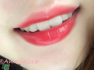 珊瑚紅口紅是什么顏色？珊瑚紅口紅試色