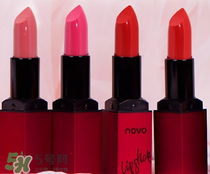 novo口紅怎么樣？novo口紅色號(hào)試色