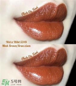wet n wild口紅534色號 濕又野口紅534試色 wet n wild口紅534色號 濕又野口紅534試色