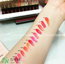 ysl水吻唇釉色號_ysl水吻唇釉試色大全圖 ysl水吻唇釉色號_ysl水吻唇釉試色大全圖