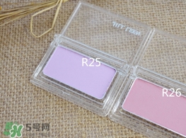 紫色腮紅適合什么口紅？紫色腮紅口紅搭配