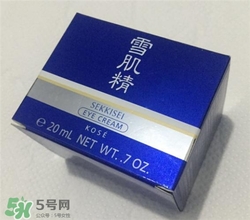 雪肌精眼霜多少錢？雪肌精眼霜專柜價格