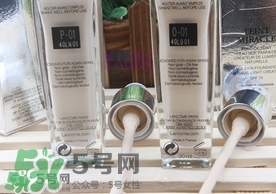 蘭蔻奇跡薄紗粉底液色號怎么選？蘭蔻奇跡薄紗粉底液色號試色