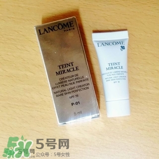 蘭蔻奇跡薄紗粉底液色號怎么選？蘭蔻奇跡薄紗粉底液色號試色