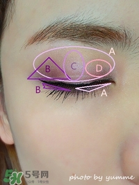 蘭蔻五色眼影怎么畫？蘭蔻眼影的畫法步驟圖