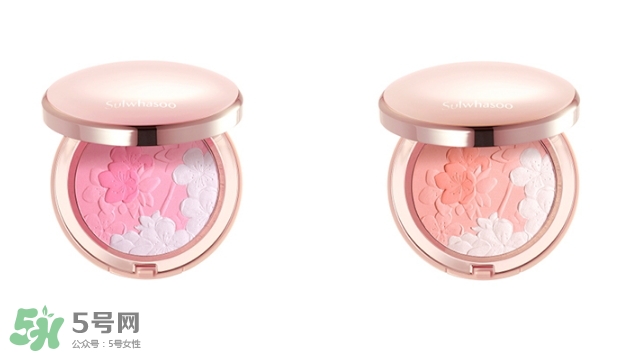 雪花秀梅花花瓣腮紅色號(hào) 雪花秀花瓣腮紅試色 雪花秀梅花花瓣腮紅色號(hào) 雪花秀花瓣腮紅試色