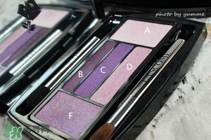 蘭蔻五色眼影怎么畫？蘭蔻眼影的畫法步驟圖