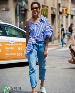 條紋襯衫配什么褲子？條紋襯衣搭配什么褲子好看？