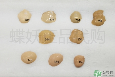 植村秀小燈泡粉底液色號(hào) 植村秀小燈泡粉底液試色