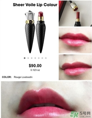 Christian Louboutin口紅色號_試色圖_推薦 Christian Louboutin口紅色號_試色圖_推薦