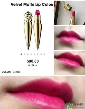 Christian Louboutin口紅色號_試色圖_推薦 Christian Louboutin口紅色號_試色圖_推薦