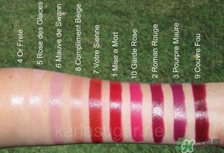 serge lutens蘆丹氏口紅哪個(gè)顏色好看？蘆丹氏鹵蛋口紅經(jīng)典色號(hào)